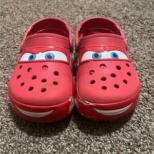 Kids Lightning McQueen Crocs